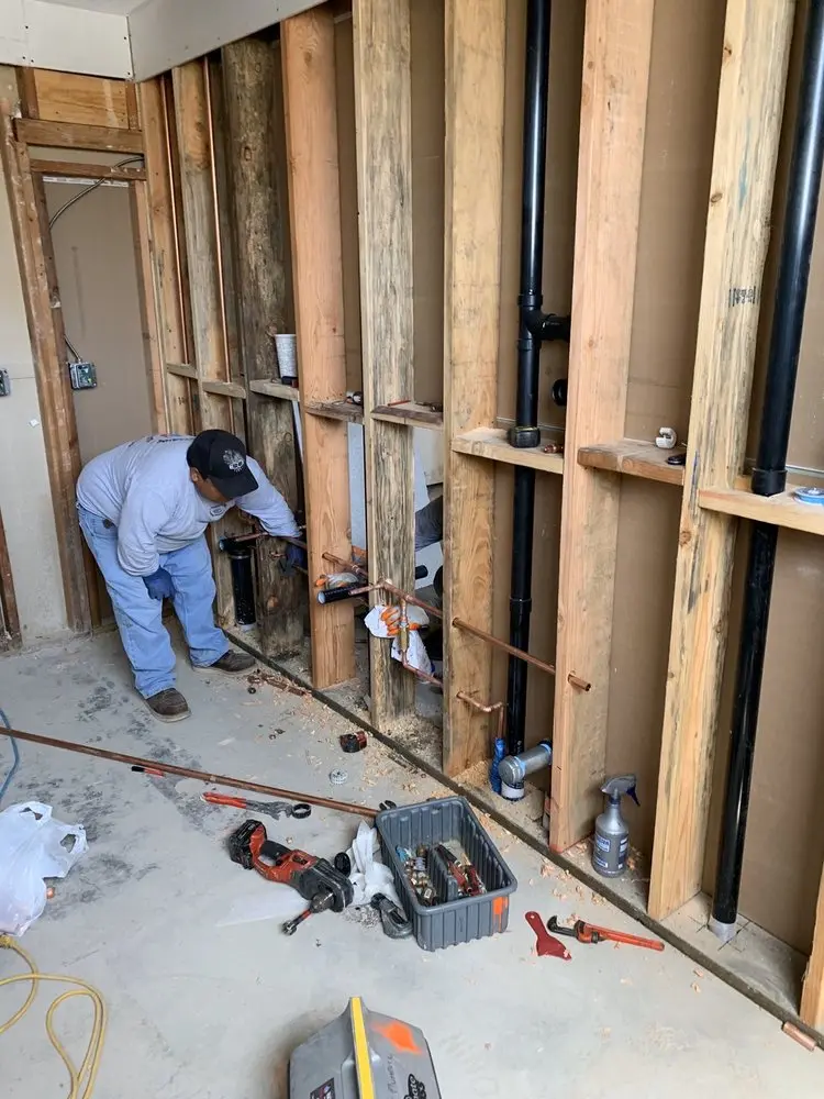Commercial rough-in plumbing for Gas Line Repair in Fish Creek Landing